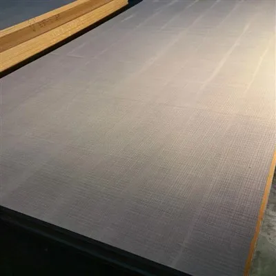 Fehér viaszfa cakkos furnér panel